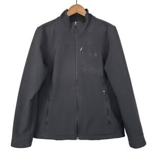 The North Face Full Zip Fleece Lined Nylon Jacket - L
